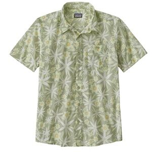 Patagonia Men's Go To Short Sleeve 100% Organic Cotton Shirt Size L